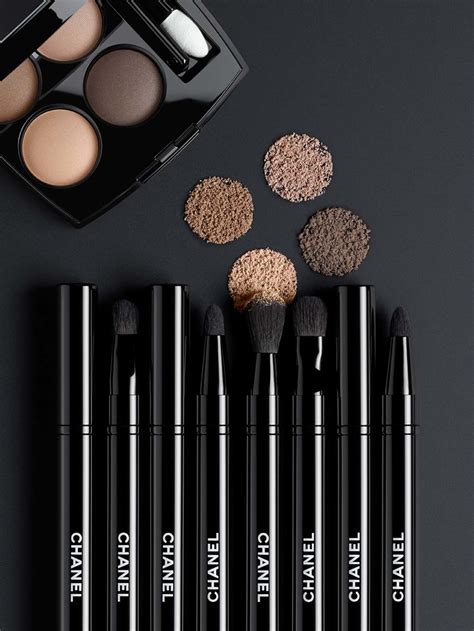 travel brush set chanel|Chanel retractable eyeshadow brush.